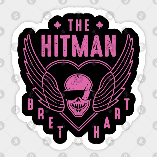 The Hitman Sticker by Bailey Illustration